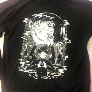 OMOCAT Black Unisex Sweatshirt